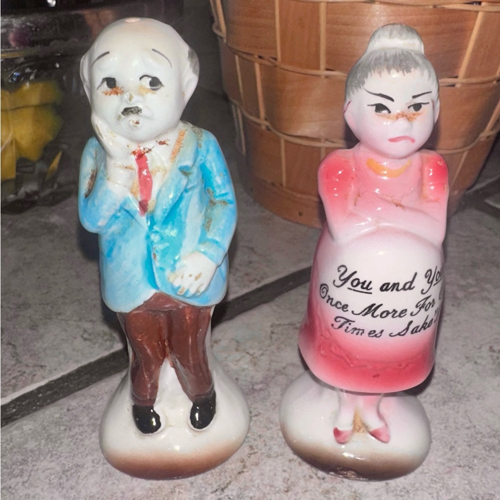 Vintage S&P shakers